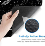 Desk Mat, Mouse Pad with Wrist Rest, 4-in-1 Large Mouse Pads for Desk, Ergonomic Mouse Pad and Keyboard Wrist Rest Gaming Keyboard Mat for Office,Astronaut Planet - Image 4