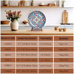 15.5 Inch Large Plate Stands for Display, Wooden Plate Holder, 1 Pack - Image 5