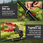 Stainless Steel Cable Tie Gun Kit – 500 Pcs (6, 8, 12, 16 in) Metal Zip Tie - Image 3