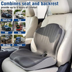 Car Seat Cushion Office Chair Cushion with Lumbar Support Pillow - Image 2