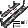 31Inch Extendable Under Desk Cable Management Tray, Metal Cable Management Tray Under Desk Cord Management with Clamp, Extendable Power Strip Cord Holder for Wire Cable Management by SRJZMLY