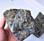 Labradorite Bookends Decorative Blue Crystal Stone Book Holders Heavy Duty - Image 2