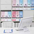 PerKoop 12 Pcs Decorative Magazine File Holders Foldable, Marble - Image 6