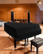 TINDTOP Grand Piano Cover, Velvet Dustproof Baby Piano Cover - Image 6