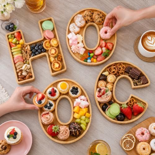 4 Pcs HOCO Letters Food Trays Homecoming Decorations 2026 - Image 7