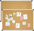 XBoard 24 x 18 Inches Cork Bulletin Board for Wall (Pack of 2) by XBoard