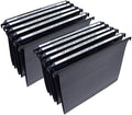 Ultimate Office MagniFile V-Bottom Hanging File Folders, Set of 10 Black by UltimateOffice