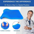 Gel Seat Cushion for Long Sitting, 19" x 18" Super Large & Thick - Image 4