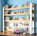 Desk Shelf Organizer with Pegboard & 31-Piece Accessory Kit by Unknown