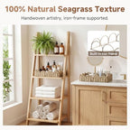 StorageWorks Wicker Scalloped Basket, Large Bathroom Baskets for Organizing - Image 4