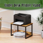 MARTY Printer Stand for Desk, Desktop Shelf Printer Riser for Home Office - Image 3