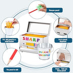 Yaocom Stainless Steel Pencil Dispenser Kit for Classroom,Silver - Image 3