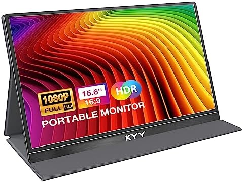 KYY Portable Monitor 15.6'' FHD 1080P USB C HDMI Gaming Monitor by KYYTechBringYourLifeMoreConvenientandBrilliant