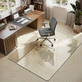 45"x60" Tempered Glass Office Chair Mat for Carpet & Hardwood Floor by Unknown