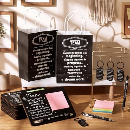 50 Pcs / 10 Set Team Appreciation Gifts Sticky Note Holder Bulk - Image 4