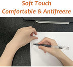 Large Felt Desk Pad Mat Non-Slip Desktop Protector, Table Accessories for Home and Office(Light Gray,47.2"x23.6") - Image 5