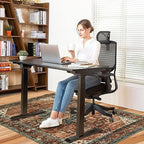 Anidaroel Office Chair Mat for Hardwood Floor/Tile Floor, 48"x60" Desk Chair Mat for Hard Floors, Under Desk Rug Protector for Rolling Computer Gaming Chairs, Anti Slip Machine Wash Low Pile Carpet - Image 5