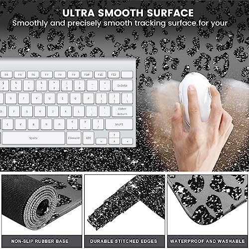 iLeadon Mouse Pad Set, 4in1 Ergonomic Desk Mat with Wrist Rest - Image 5