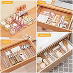 SMARTAKE 28 Piece Drawer Organizers with Non-Slip Silicone Pads, 4-Size - Image 6