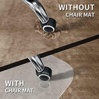 Chair Mat for Carpeted Floor with Lip,47''×36'' PVC Carpet Protector for Low Pile Carpets Heavy Duty Effective Grip Anti-Slip,Won't Crack,Easy to Clean for Office and Home - Image 3