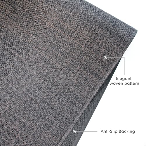 Sycoodeal Chair Mat, 40" x 48" Office Chair Mat for Hardwood and Tile Floor, Heavy Duty Floor Protector for Rolling Chairs, Non-Slip,Computer Mat for Home Office(Dark Coffee) - Image 3