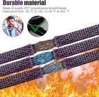 Tatuo 151 ft Braided Cable Sleeve Expandable Wire Sheathing(Purple) - Image 4