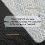 Chair Mat for Hardwood & Tile Floor, 36" x 48" Heavy Duty Office Chair Mat for Rolling Chairs Easy Glide, Anti Slip, Non-Curve, Floor Protector for Home Office - Image 4