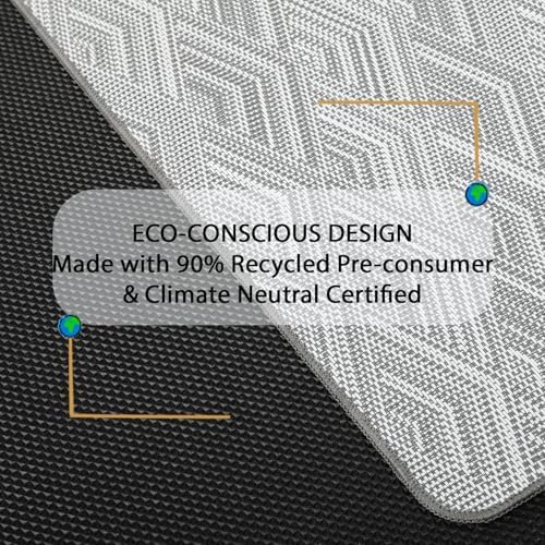 Chair Mat for Hardwood & Tile Floor, 36" x 48" Heavy Duty Office Chair Mat for Rolling Chairs Easy Glide, Anti Slip, Non-Curve, Floor Protector for Home Office - Image 4