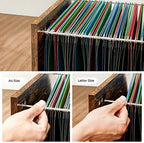 VASAGLE File Cabinet with Wheels, for A4, Letter Sized Documents - Image 6
