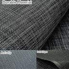 Sycoodeal Office Chair Mat for Hardwood & Tile Floor, 40" x 48" Heavy Duty Computer Gaming Chair Mat for Rolling Chairs Non-Curve, Anti-Slip, Floor Protector for Home Office (Black) - Image 3
