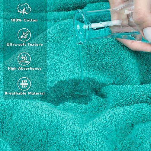 American Soft Linen 100% Cotton Luxury Turkish Towels, 40x80 XL Bath Sheet - Image 4