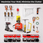 INCLY 312PCS Peg Board Organizer Accessories Kit for Organizing Tools - Image 2