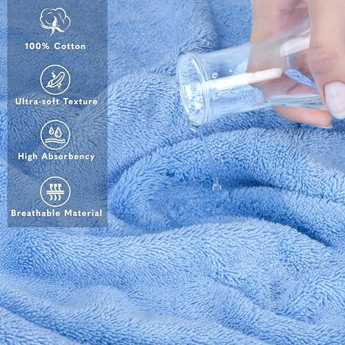 American Soft Linen 100% Cotton Luxury Turkish Towels, 2PC 35x70 Bath Sheet - Image 4