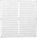 Wall Control 30-P-3232W White Metal Pegboard Pack by Wall+Control