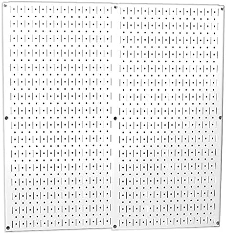 Wall Control 30-P-3232W White Metal Pegboard Pack by Wall+Control