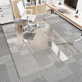 Koonmi Glass Chair Mat for Carpet, 60"x80" Thick Office Chair Mat by KOONMI
