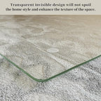 [Tempered Glass] 40" x 80" Glass Office Chair Mat for Carpet - Image 2