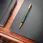 Dacasso 38" x 24" Black Leatherette Luxury Desk Pad Blotter w/Out Side Rails for Writing - Executive Desk Surface Protector & Essential Office Decor - Image 3