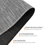 Office Chair Mat, 46" x 72" Computer Chair Mat for Hardwood Floor, Non-Curve Anti Slip Hard Floor Protector for Rolling Chair, PVC Mat Desk Rug for Home Office - Image 3