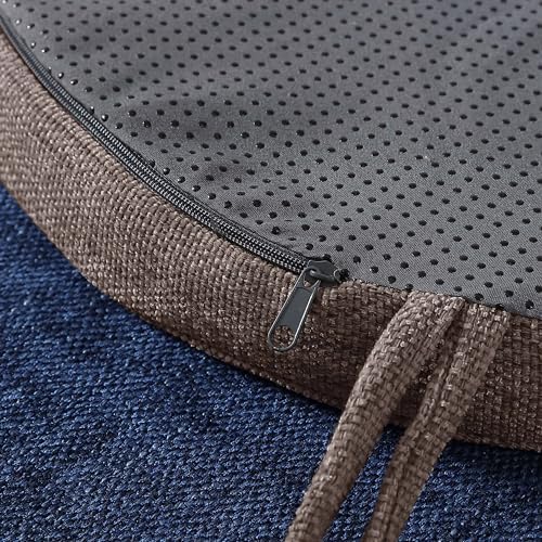 Chair Cushions: Premium High-Density Memory Foam Seat Cushion for Office, Home, & Car - Ergonomic Design for Comfortable Sitting, Relieves Pain & Tailbone Pressure with Non-Slip Bottom, 4 Pack, Coffee - Image 2