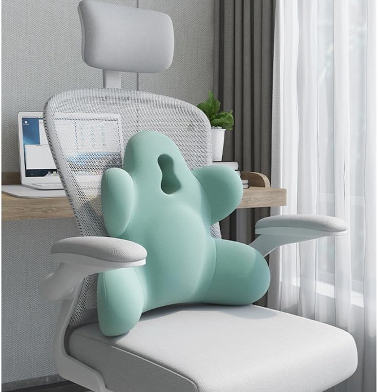 Lumbar Support Pillow for Office Chair, Back Support Pillow for Car, Chair - Image 4
