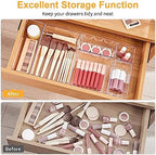 SMARTAKE 22-Piece Drawer Organizer with Non-Slip Silicone Pads, 5-Size - Image 4