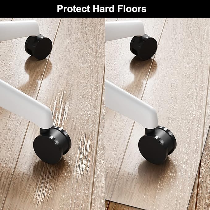 Kuyal Office Chair Mat for Hardwood Floor, 51'' x63'' Rectangle - Image 3
