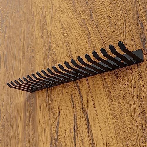 2 Pack 19 Slots Wall mountable Cable Hanger and Organizer,Cable Holder,Cable Organizer Studio Storage,Slots Width from 5.5 to 9.5mm for Cord Management Rack - Image 6