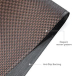 Sycoodeal Chair Mat, 40" x 48" Office Chair Mat for Hardwood and Tile Floor, Heavy Duty Floor Protector for Rolling Chairs, Non-Slip,Computer Mat for Home Office(Brown) - Image 3