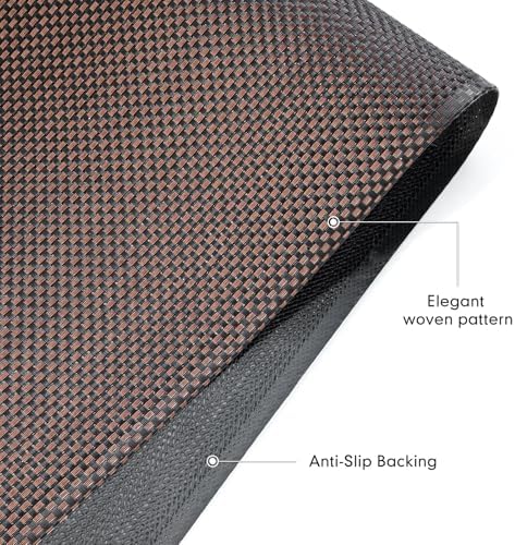 Sycoodeal Chair Mat, 40" x 55" Office Chair Mat for Hardwood and Tile Floor, Heavy Duty Floor Protector for Rolling Chairs, Non-Slip,Computer Mat for Home Office(Brown) - Image 3