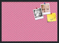 PinPix 34x24 inch Cork Bulletin Board. This Decorative Framed Pin Board Comes with Diamond Pattern in Hot Pink Design and Satin Black. Ideal for Home, Office Decor or School (PinPix-302) by PinPixBulletinBoards