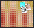 PinPix 30x24 inch Cork Bulletin Board. This Decorative Framed Pin Board Comes with Diamond Pattern in Red and Orange Design and Satin Black. Ideal for Home, Office Decor or School (PinPix-331) by PinPixBulletinBoards