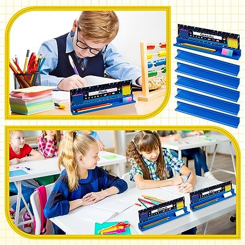 PerKoop 60 Pcs Classroom Desk Name Plates Holder Set - Image 4