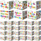 Honoson 24 Pcs Inspirational Privacy Folders for Students by Honoson
